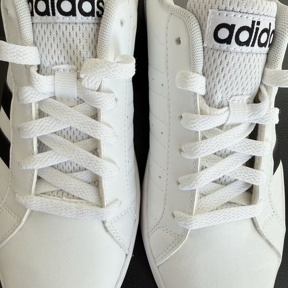 adidas Neo Pace Women's Sneakers White Black CG5907 Casual Shoes Size US 8 - Picture 9 of 13